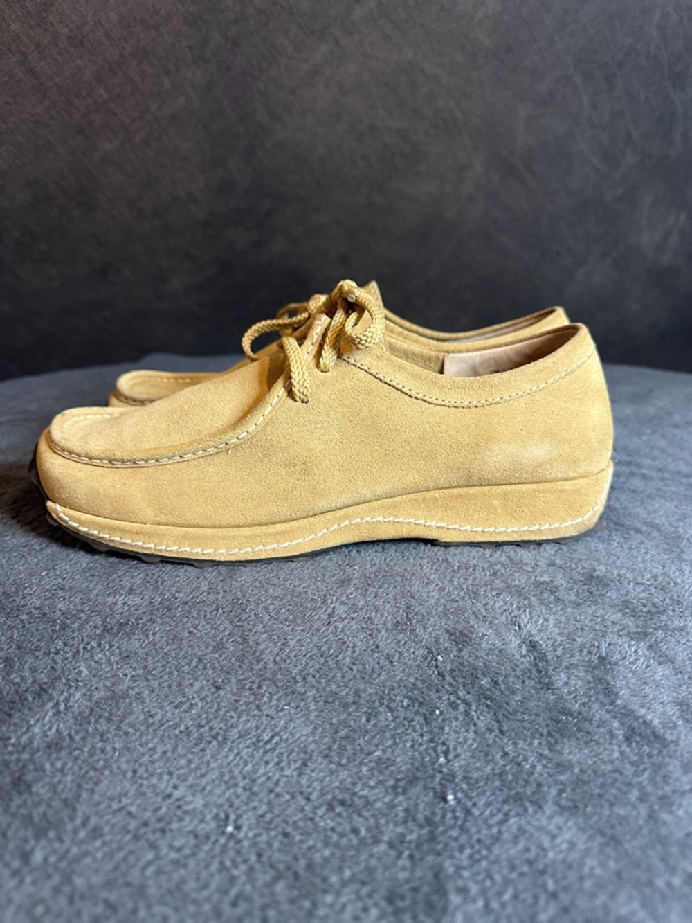 Naturalizer Women’s Tamer Suede Casual Lace-Up Shoes in Tan - Picture 5 of 9